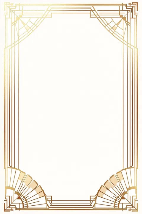 Gold Art Deco
